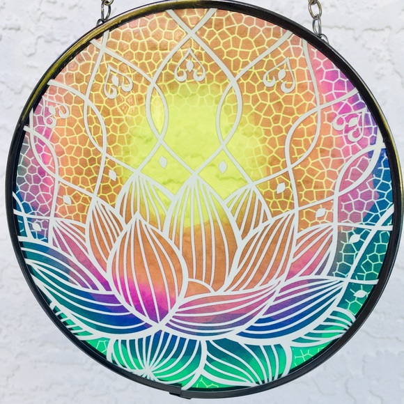 ⭐️Lotus Suncatcher 🌻 - Picture 1 of 4